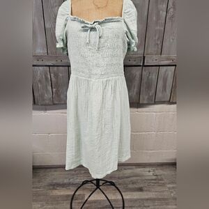 Roxy Hello Mini Again Dress Size‎ XL Green